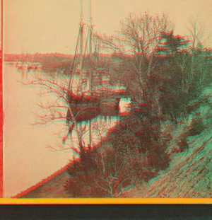 Jones Landing, South side James River, looking down. 1865?-1896?