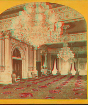 [Interior view of the White House.] 1870-1899 1870?-1899?