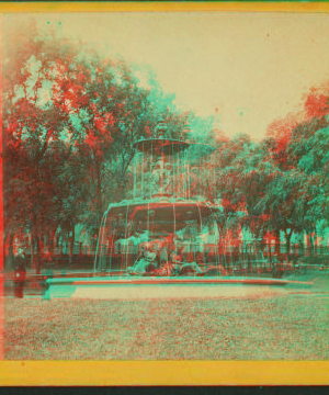 Brewer fountain, Boston Common. 1860?-1890?