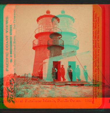 Light-house at Farallon Islands, Pacific Ocean. 1867?-1880? ca. 1878