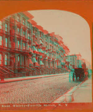 East 34th Street, N.Y. 1870?-1890?