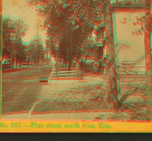 Pine Street, north from Erie. 1865?-1915?