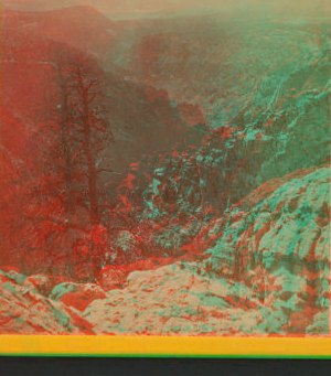 Grand Canyon of the Arkansas, looking up. 1865?-1902?