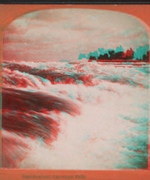 Rapids above American Falls. [1860?-1885?]