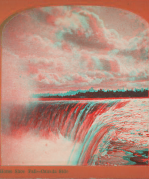 Horse Shoe Fall, Canada side. 1869?-1880?