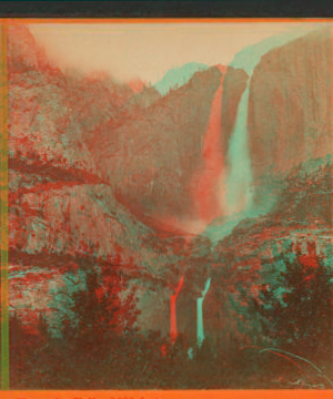 Yosemite Falls, 2630 feet, Yosemite Valley, Mariposa County, Cal. 1861-1873 1861-1878?