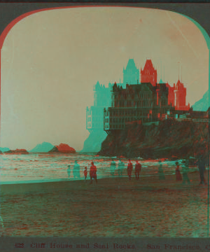 Cliff House and Seal Rocks, San Francisco, Cal. 1870?-1925? 1896-1907