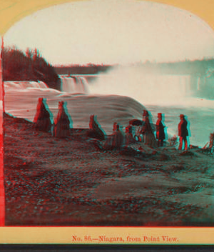 Niagara, from Point View. [1860?-1885?]