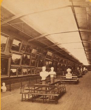 Art Gallery, Sanitary Fair, Philadelphia. 1860?-1876