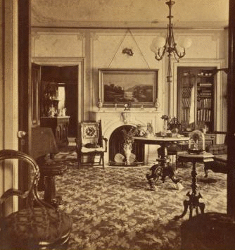 [Interior view of a parlor.] 1865?-1885?