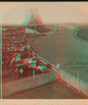 The Race at Mammoth Park, Long Branch, N.J. [ca. 1885] 1860?-1890?