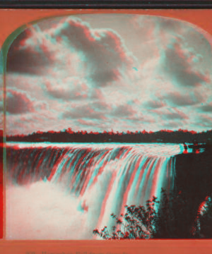 Horseshoe Fall from Canada. 1869?-1880?