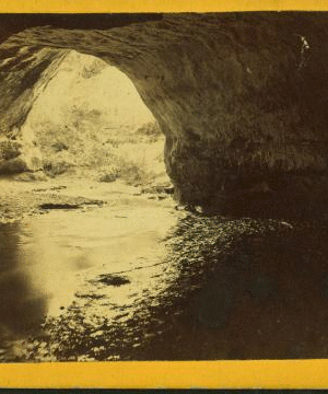 Fountain cave near Fort Snelling. 1859?-1890?
