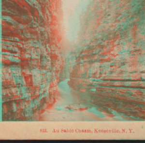 Au Sable Chasm, Keeseville, N.Y. 1865?-1885?