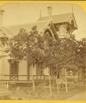 Dr. H.A. Tucker's cottage. 1868?-1880?