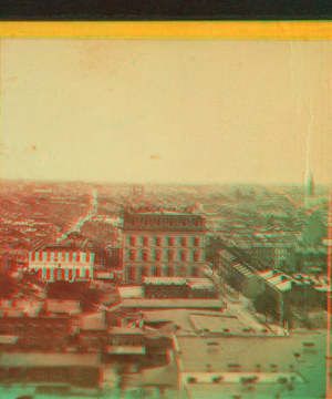 Birds eye view of St. Louis, Missouri. ca. 1880 1865?-1890?