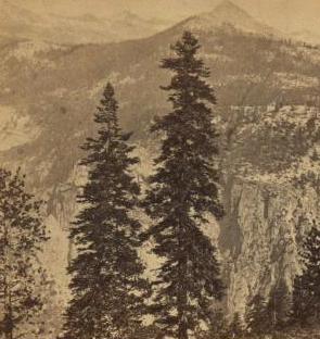 Mount Starr King, from Glacier Point, Yosemite Valley, Mariposa County, Cal. 1861-1873 1861-1878?