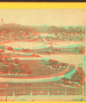 General view, Boston Public Garden. 1865?-1890?