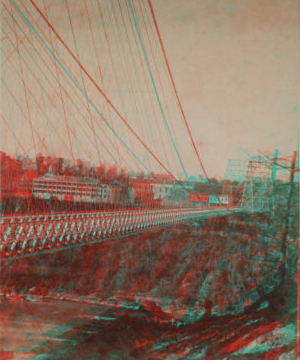 Suspension Bridge, Niagara. [1869?-1880?]