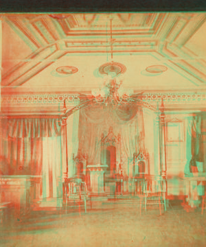 Interior of Odd Fellows Hall. 1868?-1885?