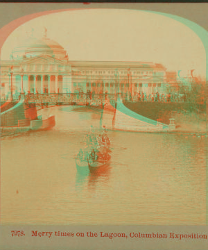 Merry times on the lagoon, Columbian Exposition. 1893