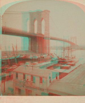 [Brooklyn Bridge.] [1867?-1910?]