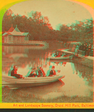 Skating Lake. Druid Hill Park. [ca. 1875] 1859?-1885?