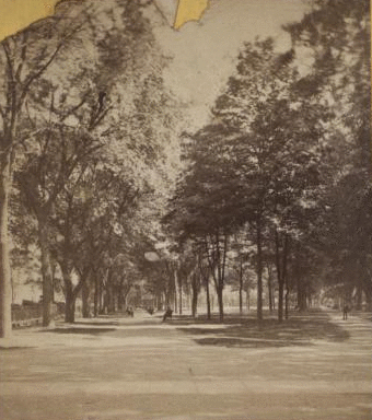 View of [Military Park], Newark, N.J. [ca. 1870] [1875?-1890?]