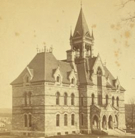 [View of Walker Hall.] 1869?-1880?