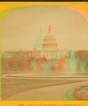 Capitol, West Front, Washington, D.C. [ca. 1872] 1859?-1905?