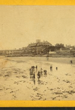 Pavilion beach, Gloucester, Mass. 1863?-1910?