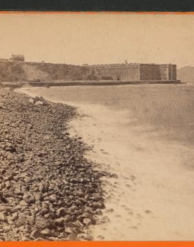 Fort Point, East side. [ca. 1876] 1860?-1910?
