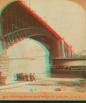 The Magnificent Eads Bridge, St. Louis, Mo. 1899 1873-1909