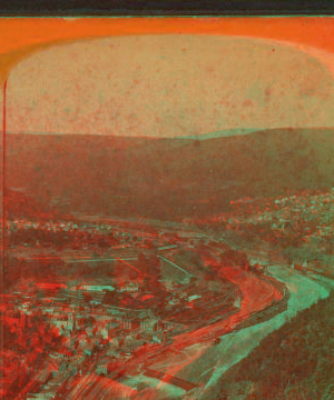 View from South Mountain. Mauch Chunk. 1870?-1885?