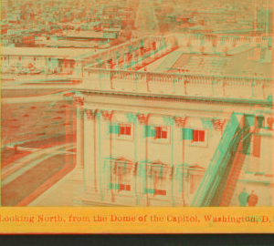 Looking North, from the Dome of the Capitol, Washington, D.C. [ca. 1872] 1860?-1890?