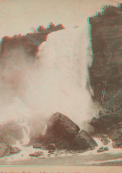 American Fall and Rock of Ages, Niagara, U.S.A. 1860?-1905