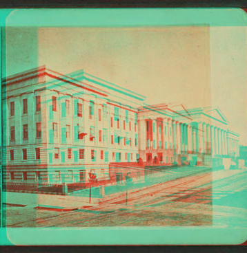 Patent Office, Washington. 1860?-1895? [1866-1870]