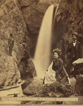 Rainbow falls, Manitou. 1870?-1900?