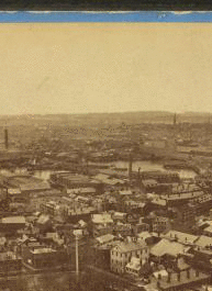 Boston from Bunker Hill. 1862?-1885?