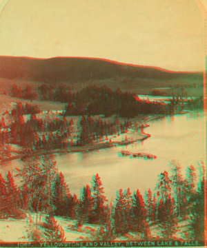 Yellowstone and valley, between lake & falls. 1876?-1903?