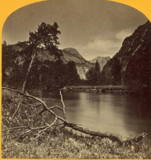 Clouds Rest and Merced River, Yo Semite Valley, Cal. 1870?-1883?