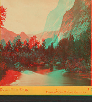 Mount Starr King, Yosemite Valley, Mariposa County, Cal. 1861-1873 1861-1878?