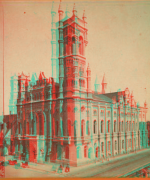 New Masonic Temple, Phila. Dedicated September 26th, 1873. 1860?-1895?