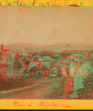 View in Phillips, Maine. 1870?-1895?