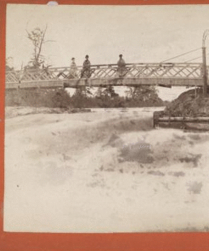 Bridge to Third Sister Island. [1860?-1885?]