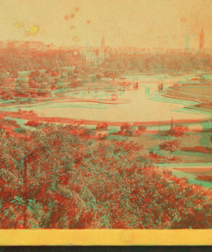 [General view of the Public Garden.] 1865?-1890?