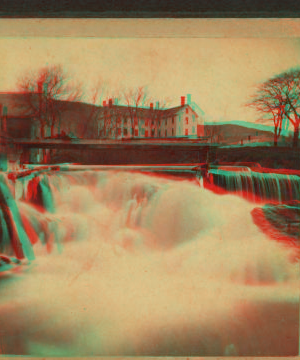 Another view of the falls in the village. 1869?-1880?