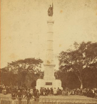 [Soldiers' and Sailors' Monument.] 1860?-1890?