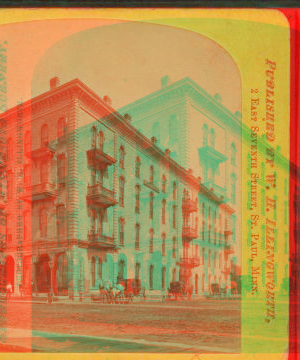 Metropolitan hotel, St. Paul. 1862?-1903