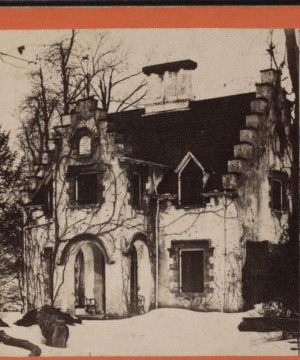 Sunny Side, The Home of Washington Irving. [Winter.] [1860?-1875?]